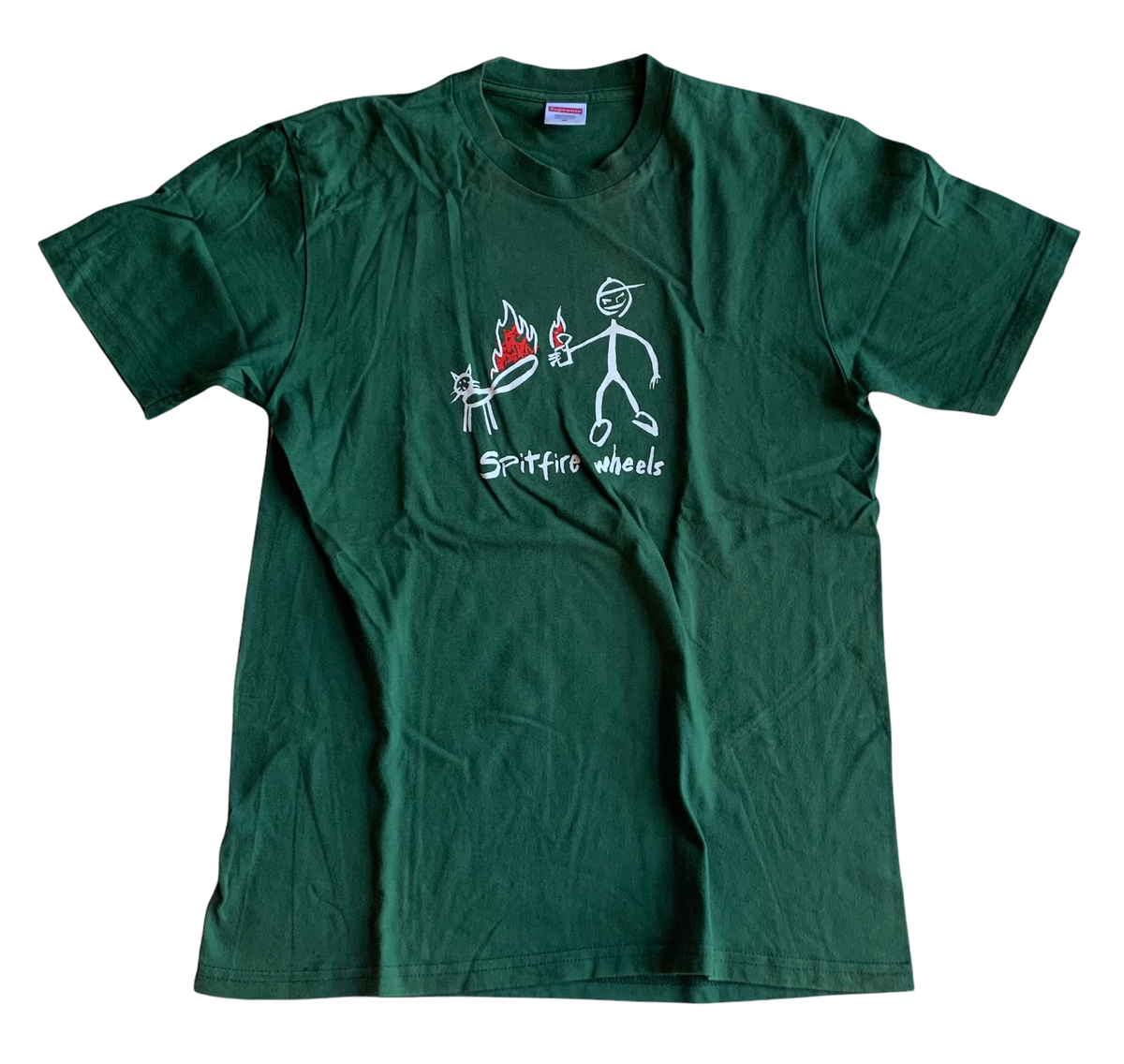 Supreme x Spitfire Cat Tee T-Shirt Green - Medium M - | eBay