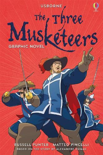 Russell Punter Three Musketeers Graphic Novel (Tascabile) Usborne Graphic Novels