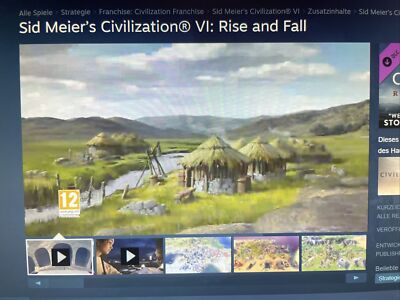 Sid Meier s Civilization VI 6 Rise and Fall - Steam Key Digital PC Code EU/DE