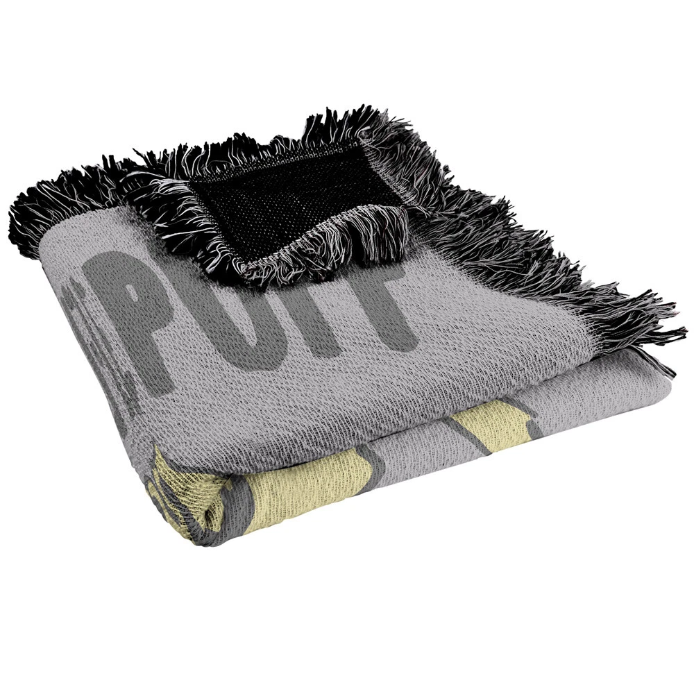 Harry Potter Blanket, 50"x60" The Hufflepuff Woven Blend Throw Blanket