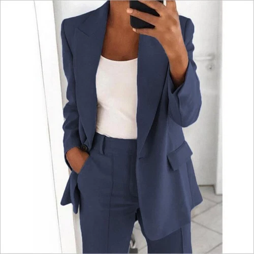 New Womens 2-piece Suit Set Long Sleeve Suit Pants Casual Business Size: S-5XL🔥 - Picture 27 of 39