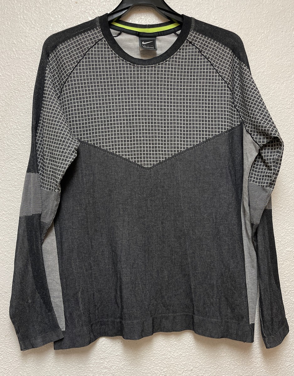 Nike Sportswear Tech Pack Crew Articulate Knit Black Grey