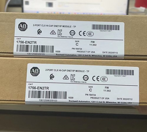 Módulo PLC ControlLogix 2022 sellado de fábrica AB 1756-EN2TR ControlLogix 1756EN2TR - Imagen 2 de 2