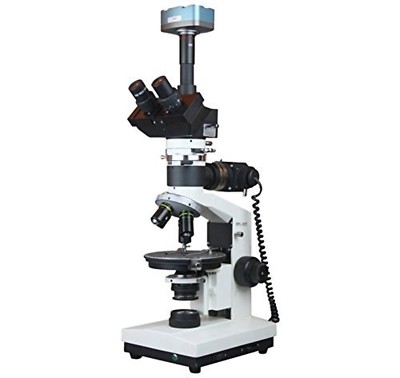 Radical Research Geology Ore Incident Light Polarizing Microscope w 16Mp USB ...