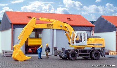 LIEBHERR 934 JIB EXCAVATOR HYDRAULIC w/OUTRIGGERS HEAVY DUTY - HO Scale  KIT NEW