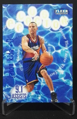 Jason Kidd 1998-99 Fleer Tradition - Phoenix Suns - Plus Factor - NBA Sammlung 
