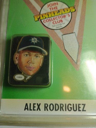 Pinheads Collectible Pin First Edition 1999 Alex Roriguez - Picture 3 of 3