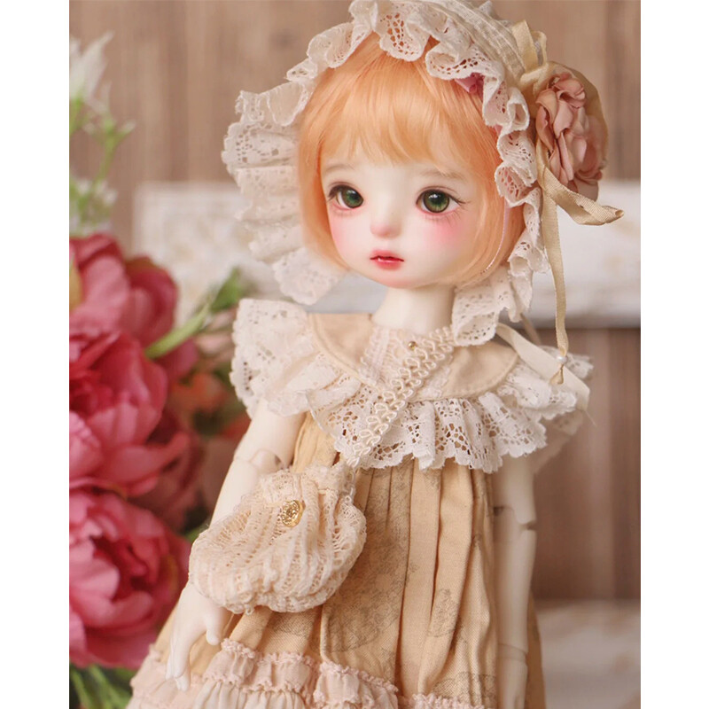 1/6 BJD Doll SD Girl Bare Resin Ball Jointed Body +Face Makeup