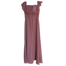 Kelsey Rose Ladies Bridemaid Gown Long Party Cocktail women wedding Dress Size 8