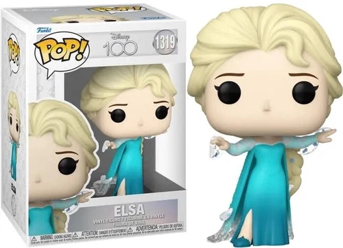 Funko POP! Disney 100: Elsa #1319 Frozen With Protector