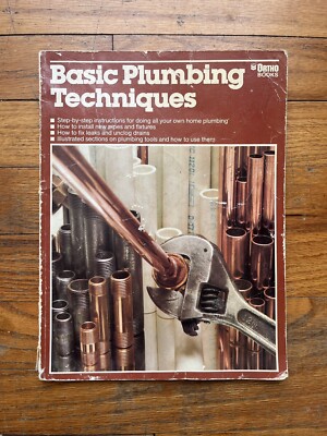 Basic Plumbing Techniques Guide Book - Ortho Books 1993 - Step By Step Plumbing