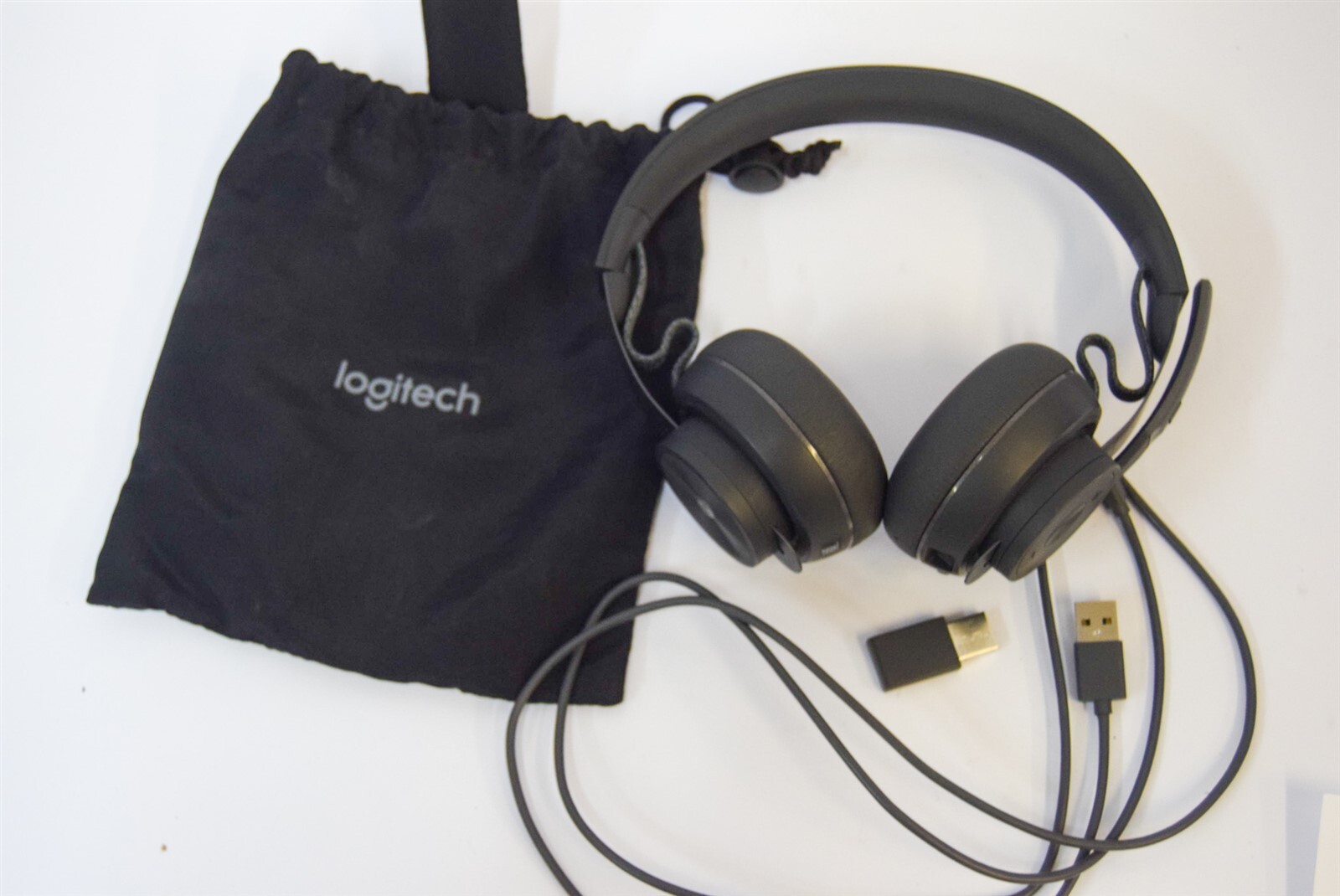 Logitech Zone Wireless Plus 1 Noise Canceling Bluetooth Headset Ebay