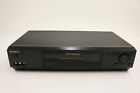 Sony Slv-N77 Vcr Vhs Player Hi-Fi Stereo Flash rewind 19 Micron Head No Remote