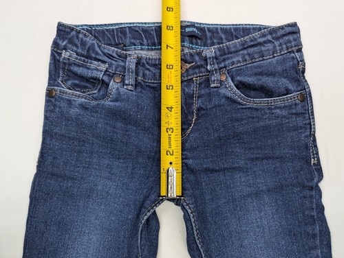 LOT x 3 = (2 x Levis) + (1 x Sonoma) Kids Jeans, Girls 7-Reg, Blue, Pink Skinny - Picture 17 of 20