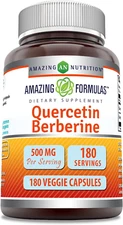 Amazing Formulas Quercetin Berberine - 250Mg Berberine and 250Mg Quercetin, 1...