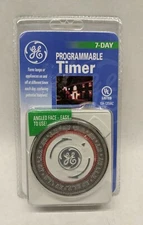 General Electric 7-day Programmable Timer 10A -120VAC