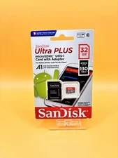 Sandisk Ultra 32GB MicroSDHC Card Adapter UHS-I 98MB/s SDSQUAR-032G-GN6MA