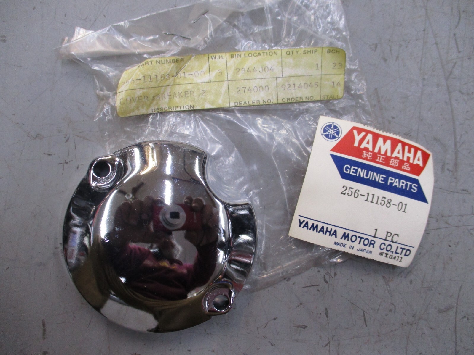 NOS YAMAHA XS1 XS650 XS 650 TX POINTS IGNITION COVER 2561115801 eBay