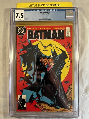 Batman #423 (1988) Cgc 7.5 Todd Mcfarlane Cover | eBay