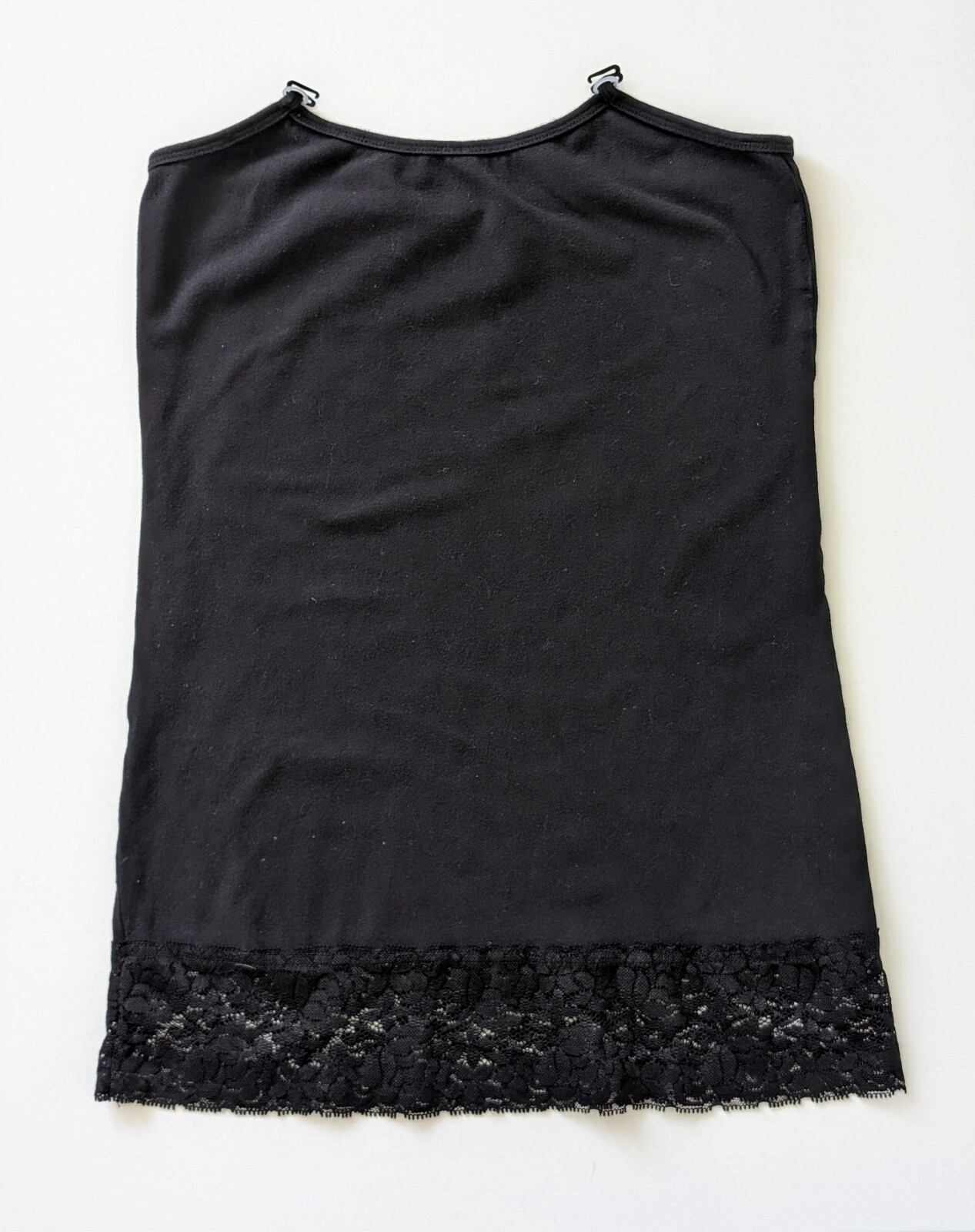 UNDERCOVER Reggiseno sotto copertura mamma maternità infermieristica camicia canotta nera pizzo taglia Med
