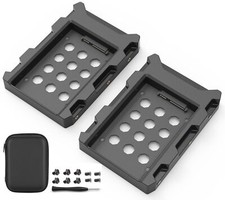 2 Pack 2.5 Ssd Sata To 3.5 Hard Disk Drive Hdd Adapter Mounting Bracket Kit Ssd