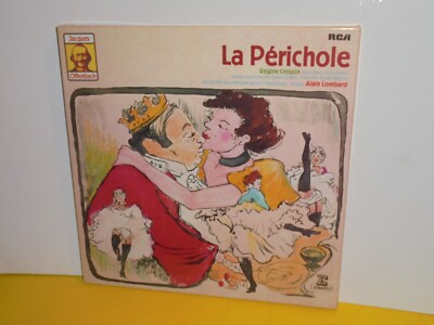  2 FACH LP BOX - OFFENBACH - LA PERICHOLE - REGINE CRESPIN, ALAIN VANZO...