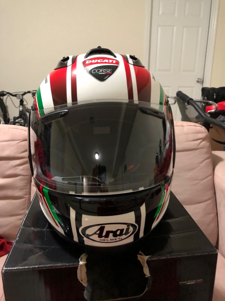arai corsair v ducati corse helmet Arai Corsair-V Ducati Corse - Size S - Motorcycle Helmet
