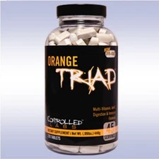 CONTROLLED LABS ORANGE TRIAD (270 TAB) multi-vitamin digestion joint immunity