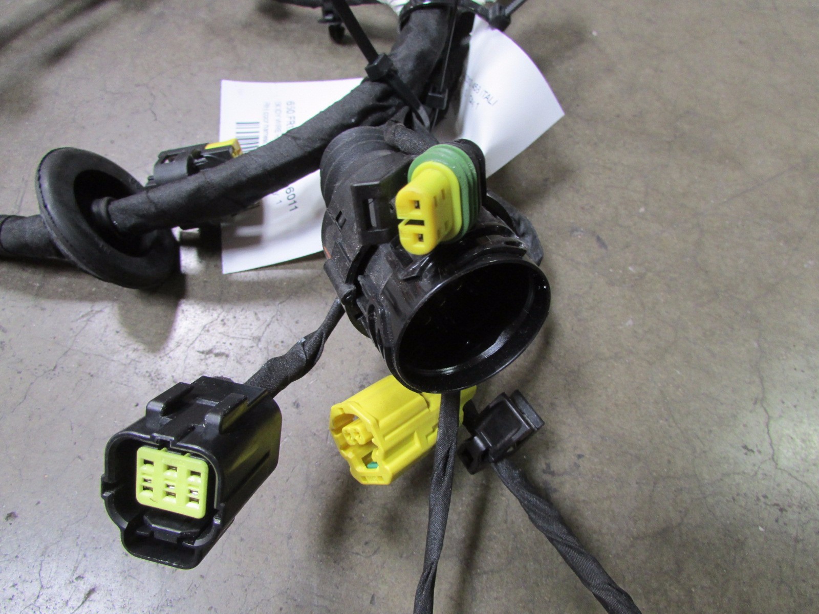 Ferrari 458 Italia, Spider, RH, Right Door Wire Harness, Used, P/N 261316