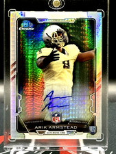 SSP/5 2015 Bowman Rookie Chrome PRISM Refractor Arik Armstead #RCRA-AA RC 49ers