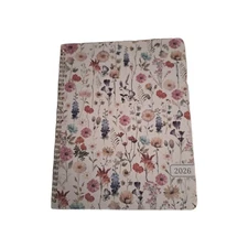 8.5 x11 in Weekly Monthly Planner. Hard cover. Ring binder. New