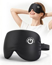 Heated Eye Mask for Dry Eyes, Cordless 1 Count Pack of 1 , Black
