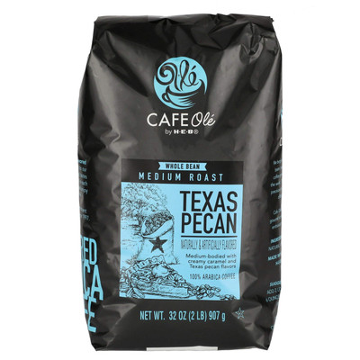 Texas Pecan Coffee 32 Ounce Pack of 1 Gourmet Coffee Beans