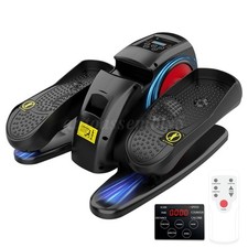 Under-Desk Elliptical Machine Portable Pedal Ellipse Leg Exerciser LCD Display