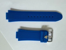 Men's Swiss Legend 10006  Legato Cirque  Silicone/Rubber Blue band strap