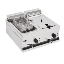 Lincat Df66 Silverlink Friteuse Double
