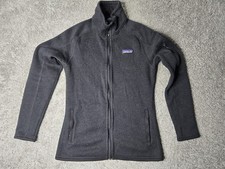 Patagonia Better Sweater Jacket Women's Black Fleece Full Zip Size XS Outdoor