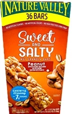 Nature Valley Sweet & Salty Nut Peanut Granola Bars 36 Count