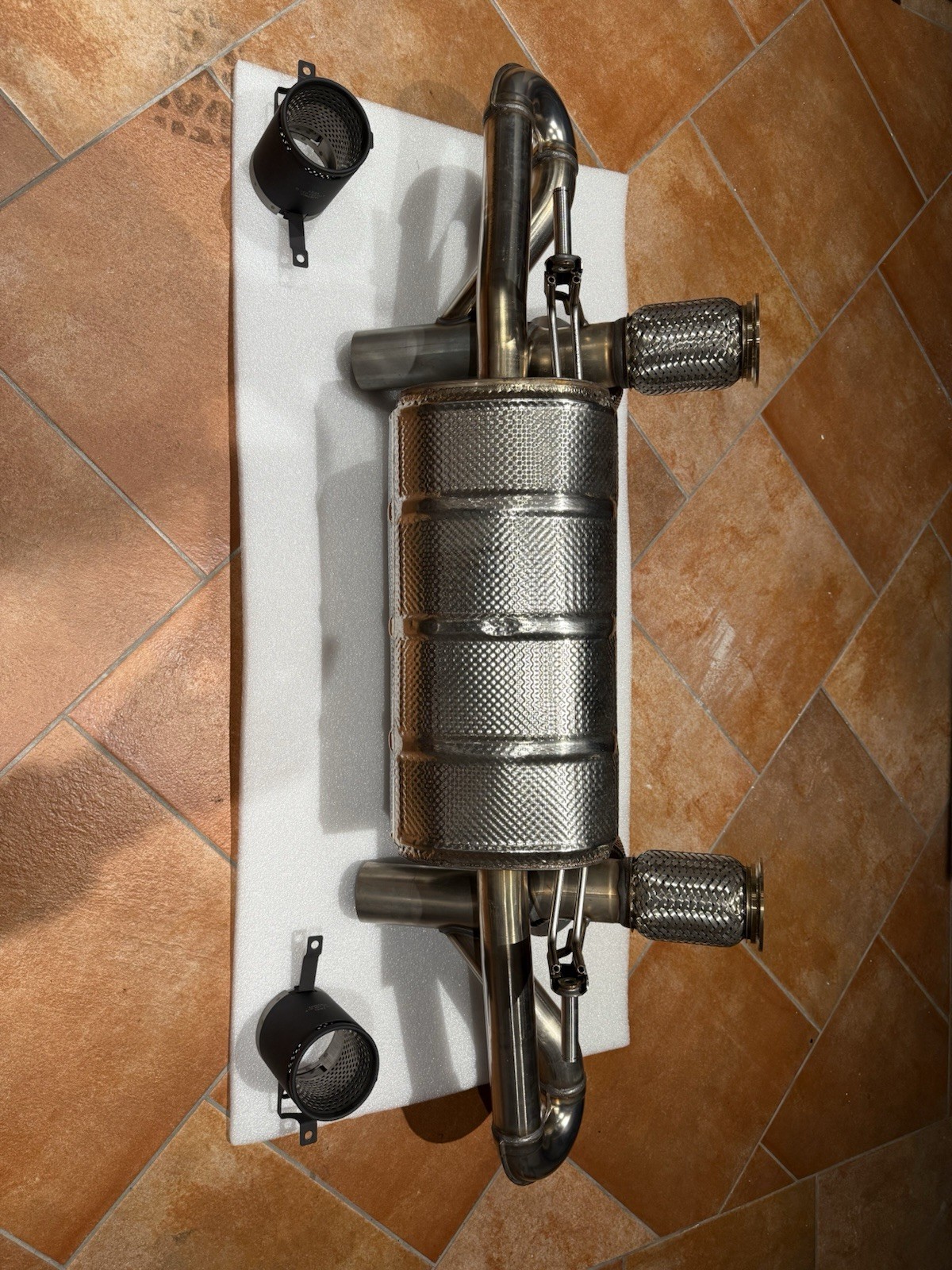 Lamborghini Huracán SO EVO 2023 stainless Steel  NEW MUFFLER