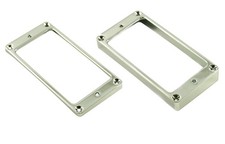 Chrome Arched Metal Humbucker Pickup Mounting Ring U.S. / Gibson
