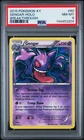 2015 POKEMON XY BREAKTHROUGH #60 GENGAR-HOLO PSA 8