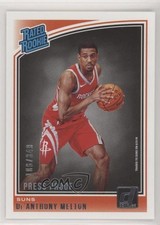 2018 Panini Donruss Rated Rookies Press Proof Silver /349 De'Anthony Melton 0ad