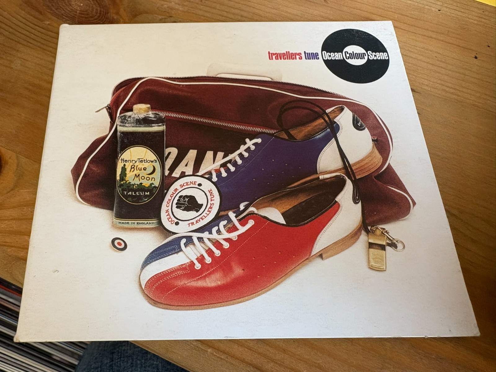 Ocean Colour Scene Travellers Tune 4 Track UK Gatefold CD Single 1997