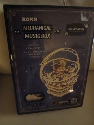 ROKR Mechanical Music Box Starry Night AMK51 1970-Now Collectible Model