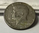 1967 Kennedy Half Dollar 40% Silver - AU About Uncirculated