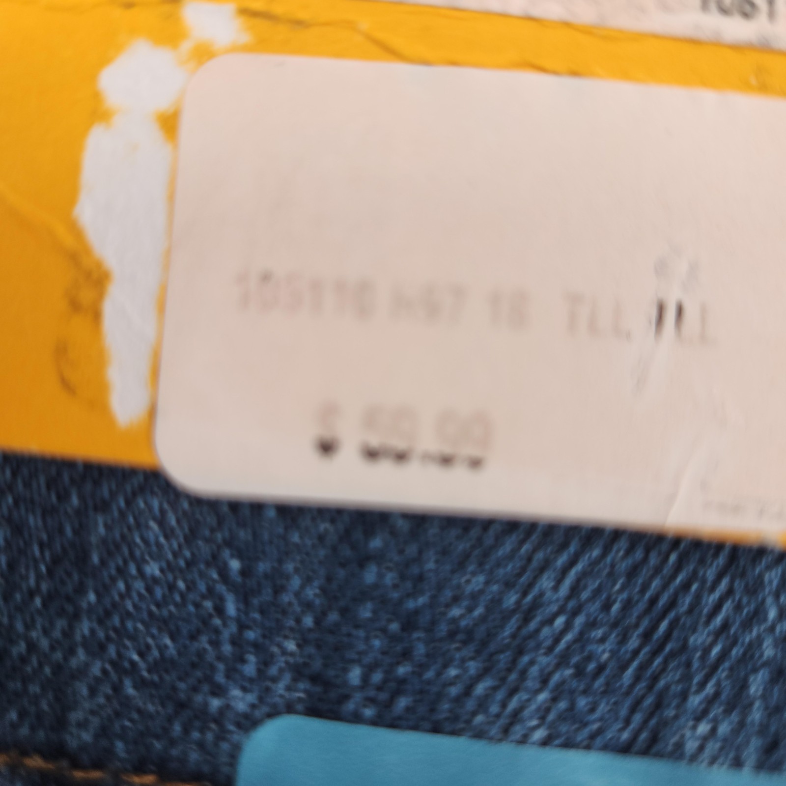 Carhartt Rugged Flex Double Front Jeans Womens 18 Tall Blue Work Relaxed Fit thumbnail 7