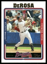 2005 Topps Mark DeRosa Atlanta Braves #72