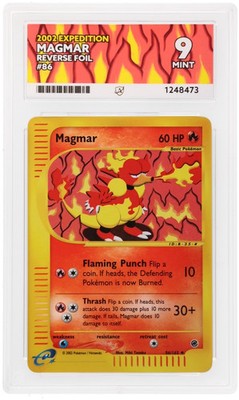 Ace 9 Magmar Reverse Holo 86/165 Expedition Mint Pokemon