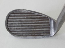 Antq Restored Spalding Dedstop C51 Deep Groove Mashie Niblick Wood Shaft Club