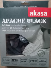 Akasa Apache Black Computer fan; Brand New